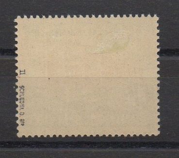 Michel Nr. 750 II *, 1940, 9. August Helgoland seit 50 Jahren deutsch ungebraucht mit Falz, geprüft Schlegel.